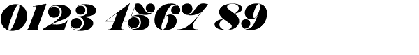 Hera Big Black Italic Font OTHER CHARS