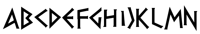 Herakles Font UPPERCASE