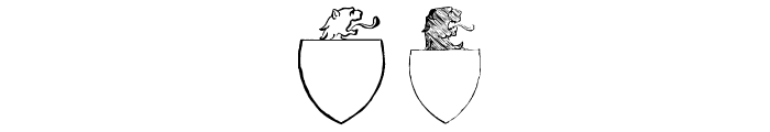 HeraldryPartsOne Font OTHER CHARS