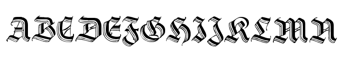 Hermann-Gotisch Font UPPERCASE