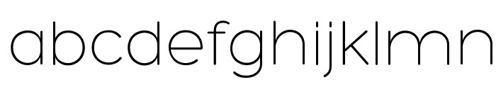 Hero-Light Font LOWERCASE