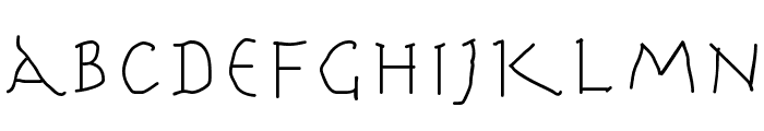 HerrCoolesWriting Font LOWERCASE