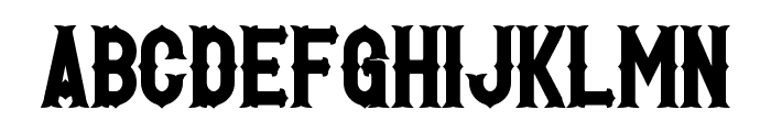 Hetfield Bold Font UPPERCASE