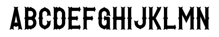 Hetfield Font UPPERCASE