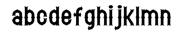 Hetfield Font LOWERCASE