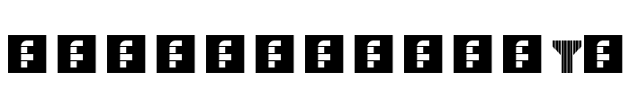 heavyLOUDedge_lineV Regular Font LOWERCASE