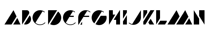 HFF Code Deco Font UPPERCASE