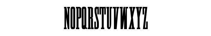 HFF High Tension Font LOWERCASE