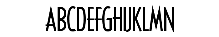 HFF Ice Bergman Font UPPERCASE