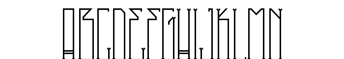 HFraternal-Normal Font LOWERCASE