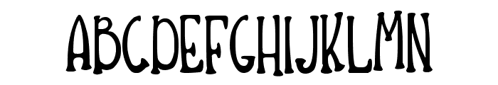 Hiccups Font UPPERCASE