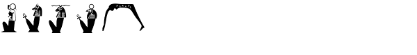 Hieroglyph A Regular Font OTHER CHARS