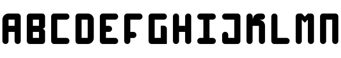 High 4 Regular Font UPPERCASE