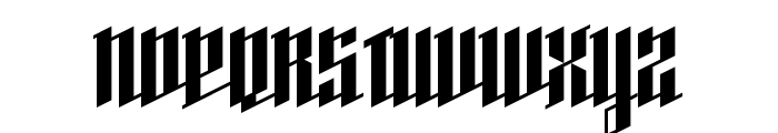 High Voltage Regular Font UPPERCASE