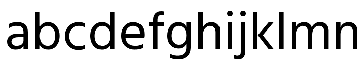 Hind Regular Font LOWERCASE