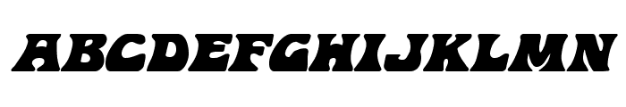 Hip Pocket Expanded Italic Font UPPERCASE