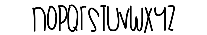 HipstersNight Font LOWERCASE
