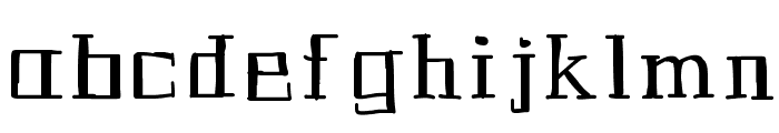 Historian Font LOWERCASE