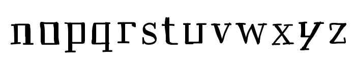 Historian Font LOWERCASE