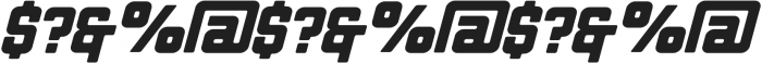 Hochstadt Serif Oblique otf (400) Font OTHER CHARS