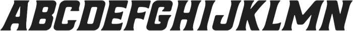 Hochstadt Serif Oblique otf (400) Font LOWERCASE