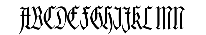 Hofstaetten Font UPPERCASE