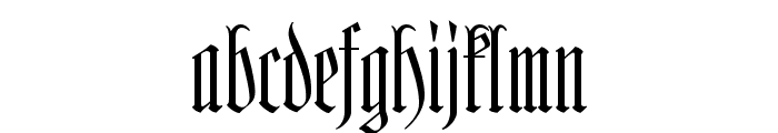 Hofstaetten Font LOWERCASE