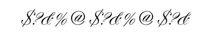 Hogarth Script Regular CE OT Font OTHER CHARS