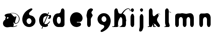 Holier Font LOWERCASE