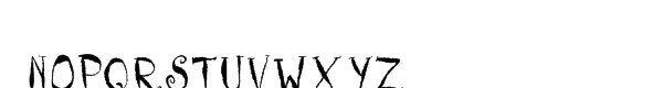 HolyCow Regular Font UPPERCASE