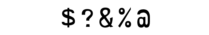 Hoptical Font OTHER CHARS