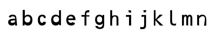 Hoptical Font LOWERCASE