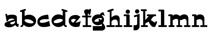 Hornswoggled NF Font LOWERCASE
