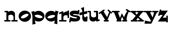 Hornswoggled Font LOWERCASE