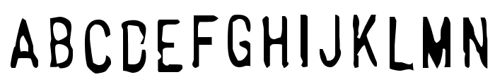 Horrorshow Font LOWERCASE
