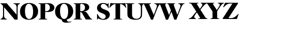 Horsham Serial Bold Font UPPERCASE