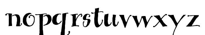 House Sitter's Club Font LOWERCASE