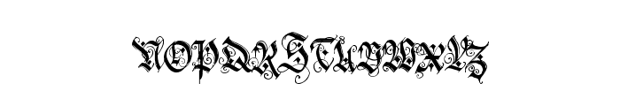 holyrose-font-midnightea Font UPPERCASE