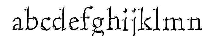 Hultog Engraved Font LOWERCASE