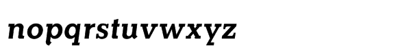 Hunter Semi Bold Italic Font LOWERCASE
