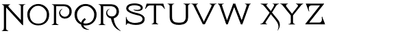 Huron Normal Font UPPERCASE
