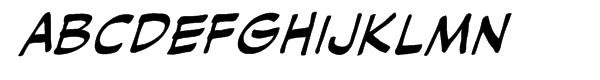 Hush Hush-Intl Italic Font LOWERCASE