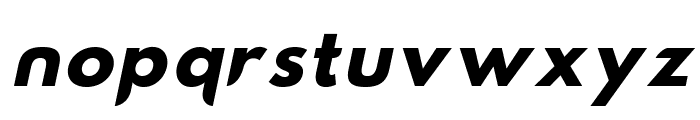 Hussar Nova Bold Italic Font LOWERCASE