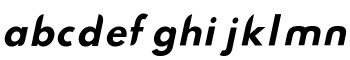 Hussar Nova Regular Italic Font LOWERCASE