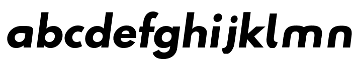 Hussar Techniczny Oblique Font LOWERCASE