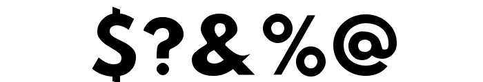 Hussar Woodtype SemiBold Font OTHER CHARS