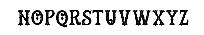 HustlersRoughDemo Font UPPERCASE