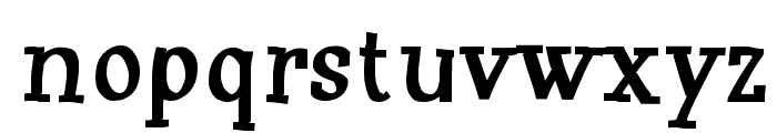 Huxtable Font LOWERCASE