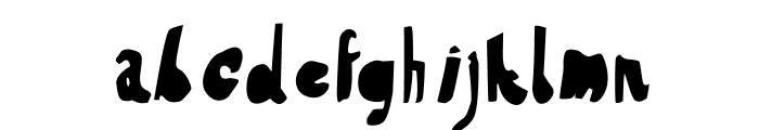 HVDSteinzeit-FillIn Font LOWERCASE