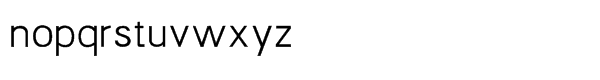 HY Zhong Deng Xian Simplified Chinese F Font LOWERCASE